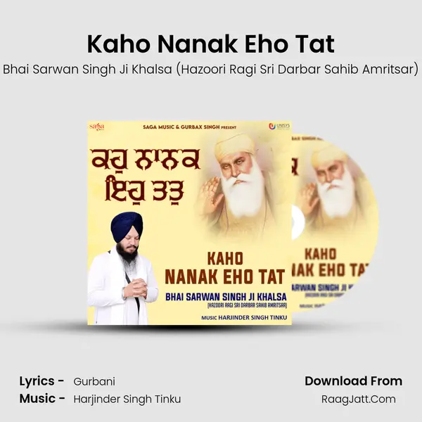 Kaho Nanak Eho Tat Cover