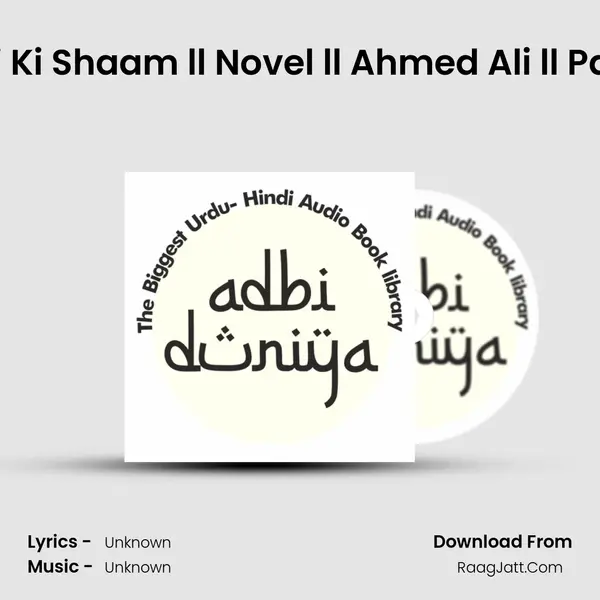 Dilli Ki Shaam ll Novel ll Ahmed Ali ll Part 1 MP3 Song by  Cover