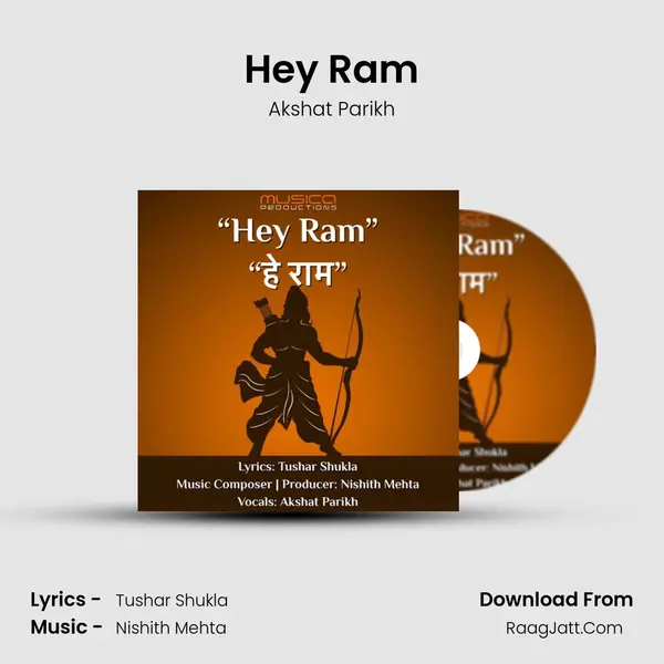 Hey Ram MP3 Song by Akshat Parikh Cover