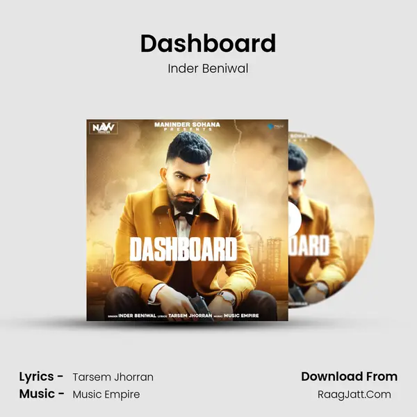 Dashboard MP3 Song by Inder Beniwal Cover
