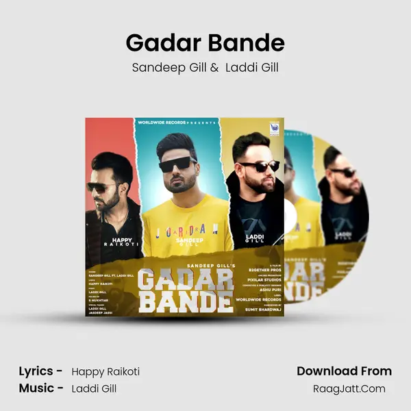 Gadar Bande MP3 Song by Sandeep Gill Cover