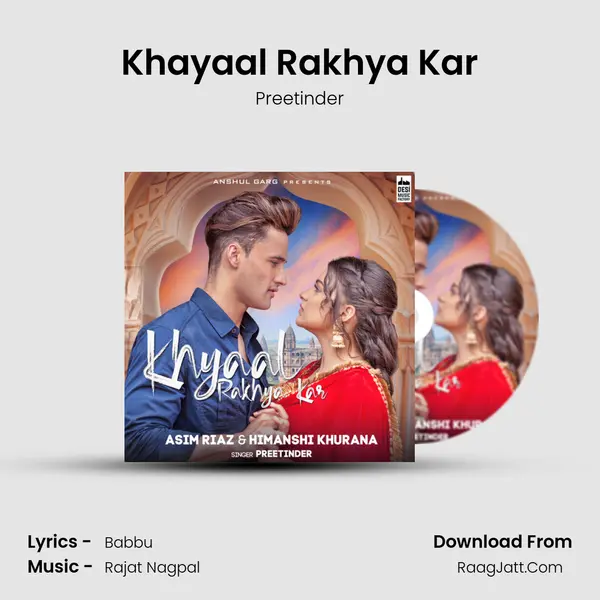 Khayaal Rakhya Kar MP3 Song by Preetinder Cover