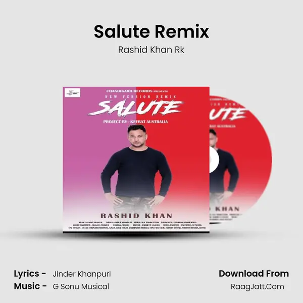 Salute Remix MP3 Song by Rashid Khan Rk Cover
