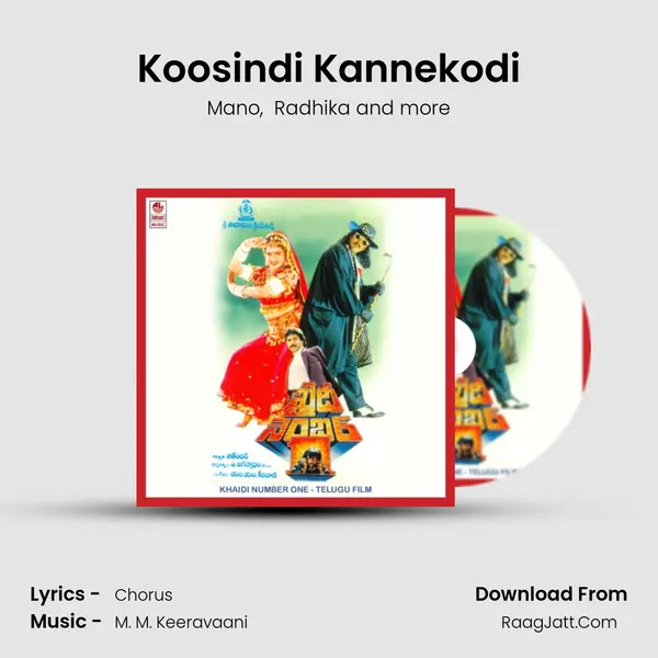 Koosindi Kannekodi MP3 Song by Mano Cover