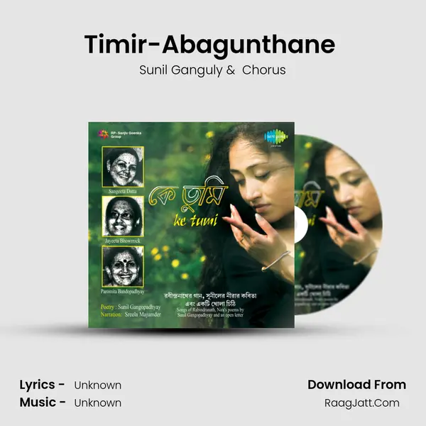 Timir-Abagunthane (With Poem) MP3 Song by Sunil Ganguly Cover