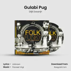 Gulabi Pug Cover
