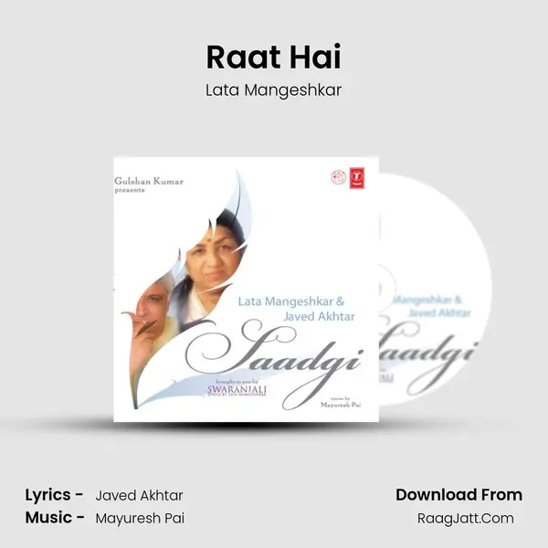 Raat Hai MP3 Song by Lata Mangeshkar Cover