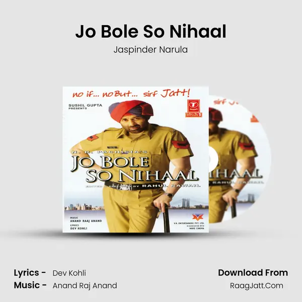 Jo Bole So Nihaal MP3 Song by Jaspinder Narula Cover
