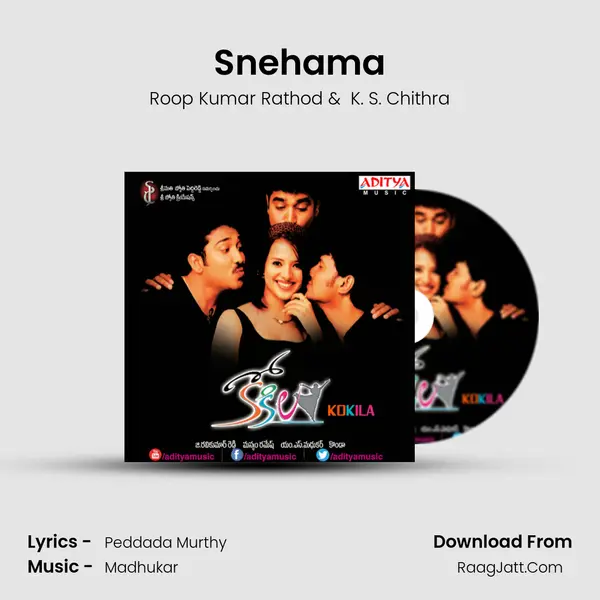 Snehama MP3 Song by Roop Kumar Rathod Cover