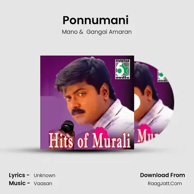 Ponnumani ( From Poonthottam) MP3 Song by Mano Cover
