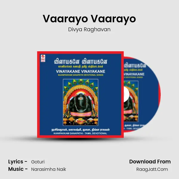 Vaarayo Vaarayo MP3 Song by Divya Raghavan Cover