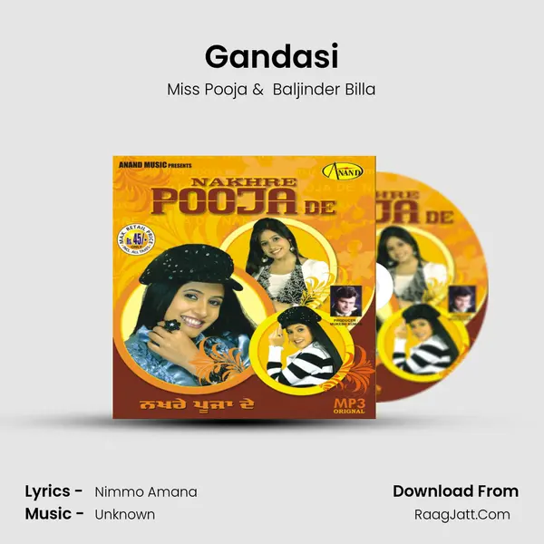 Gandasi MP3 Song by Miss Pooja Cover