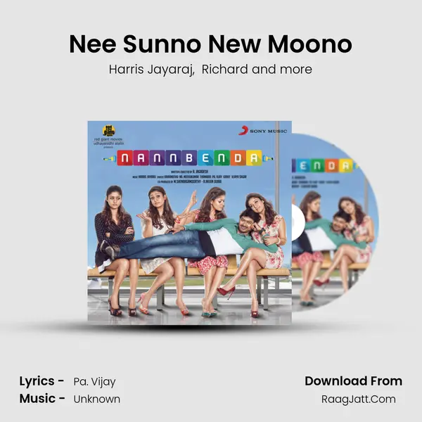 Nee Sunno New Moono MP3 Song by Harris Jayaraj Cover