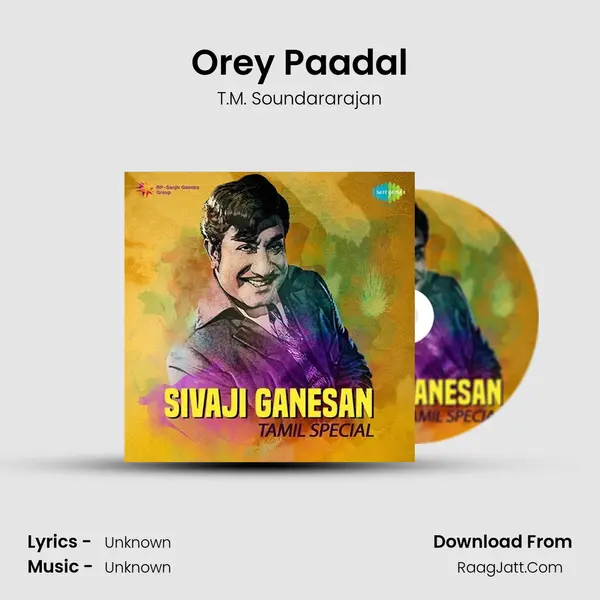 Orey Paadal Cover