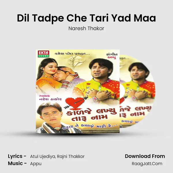 Dil Tadpe Che Tari Yad Maa MP3 Song by Naresh Thakor Cover