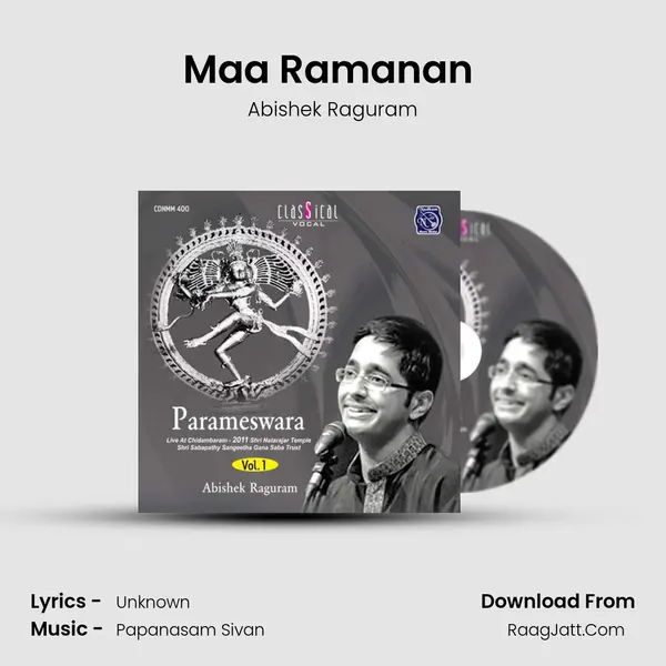 Maa Ramanan ( live) MP3 Song by Abishek Raguram Cover
