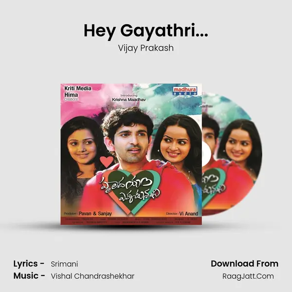 Hey Gayathri... MP3 Song by Vijay Prakash Cover