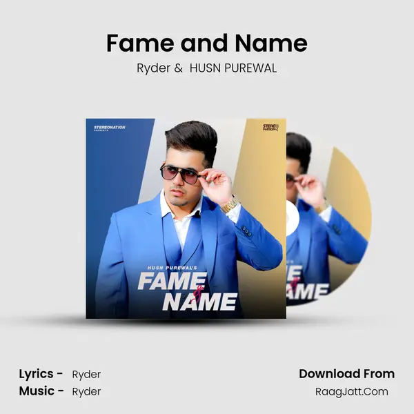 Fame and Name MP3 Song by Ryder Cover