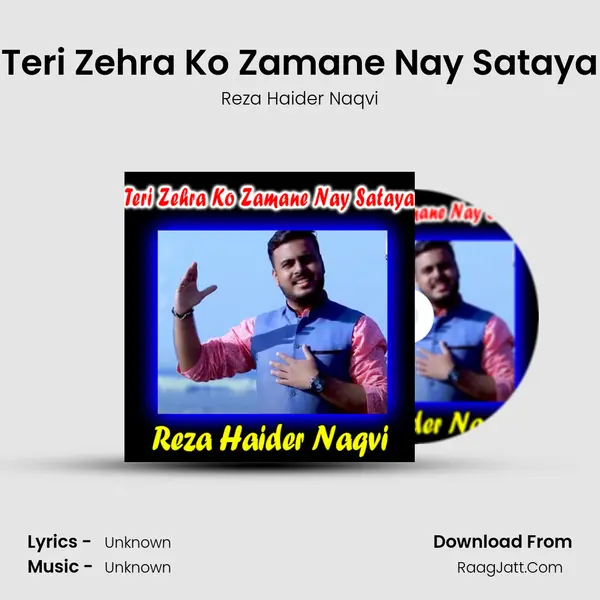 Teri Zehra Ko Zamane Nay Sataya MP3 Song by Reza Haider Naqvi Cover