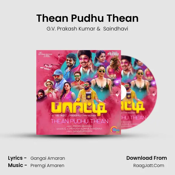 Thean Pudhu Thean MP3 Song by G.V. Prakash Kumar Cover