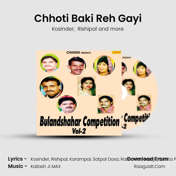 Chhoti Baki Reh Gayi MP3 Song by Kosinder Cover