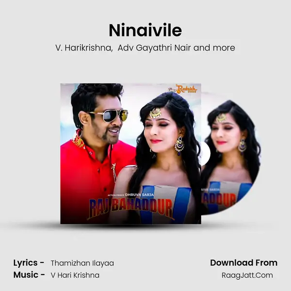 Ninaivile MP3 Song by V. Harikrishna Cover