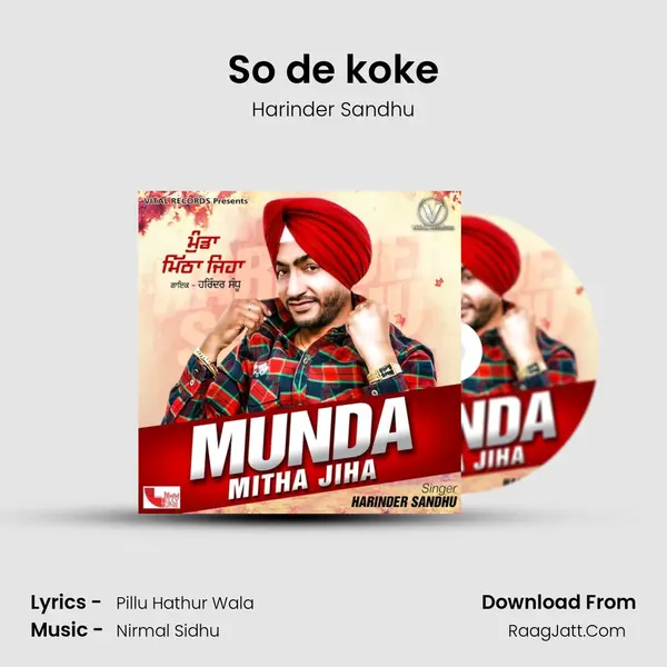 So de koke MP3 Song by Harinder Sandhu Cover