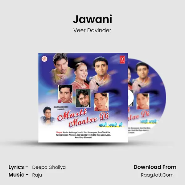 Jawani MP3 Song by Veer Davinder Cover