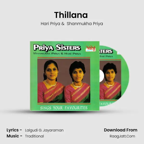 Thillana (Priya Sisters) MP3 Song by Hari Priya Cover