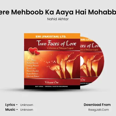 Mere Mehboob Ka Aaya Hai Mohabbat MP3 Song by Nahid Akhtar Cover