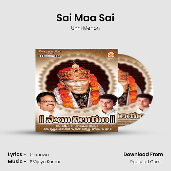 Sai Maa Sai MP3 Song by Unni Menon Cover