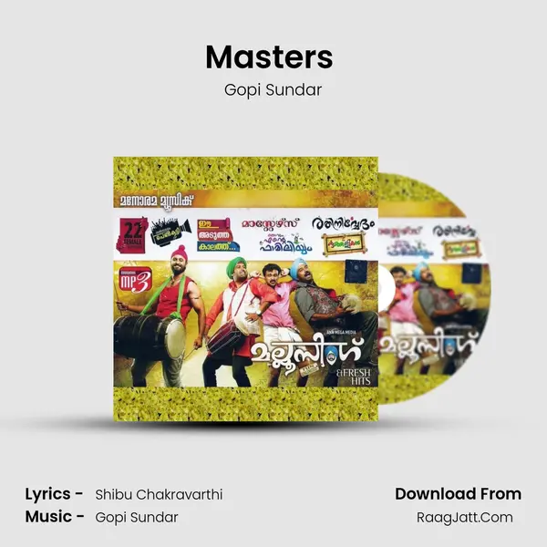 Masters (Theme Music) MP3 Song by Gopi Sundar Cover