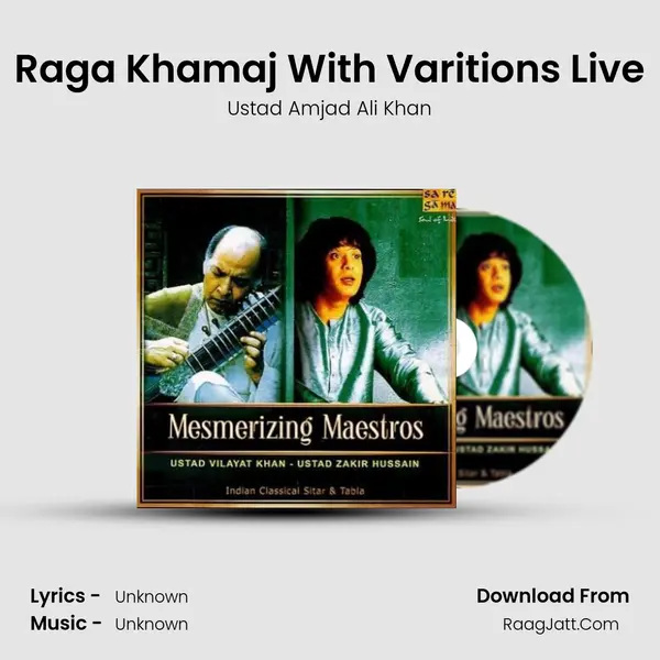 Raga Khamaj With Varitions Live MP3 Song by Ustad Amjad Ali Khan Cover