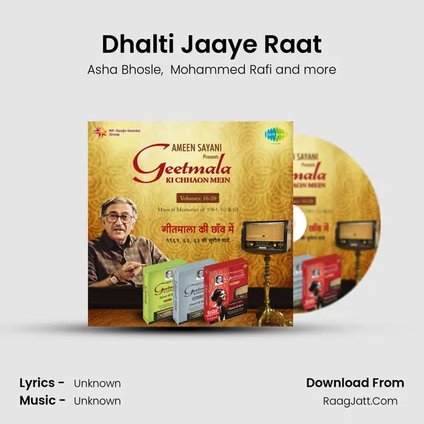 Dhalti Jaaye Raat MP3 Song by Asha Bhosle Cover
