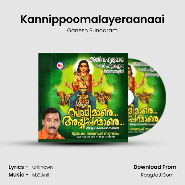 Kannippoomalayeraanaai MP3 Song by Ganesh Sundaram Cover