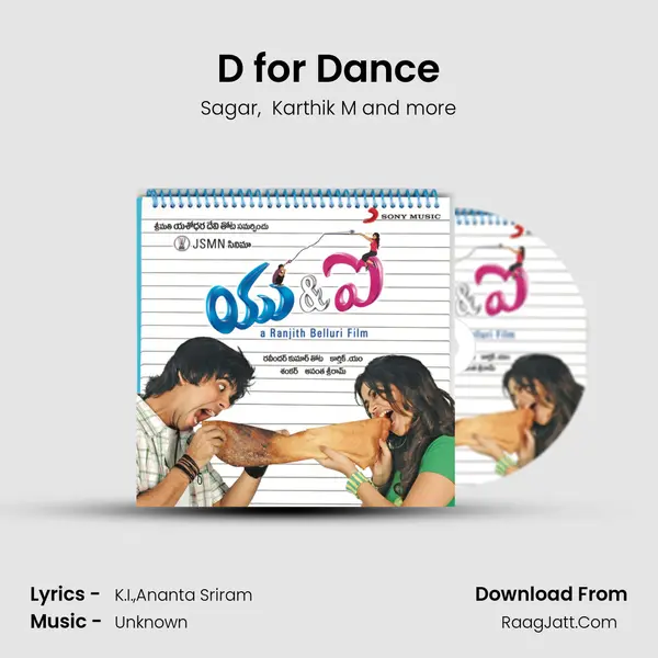 D for Dance MP3 Song by Sagar Cover