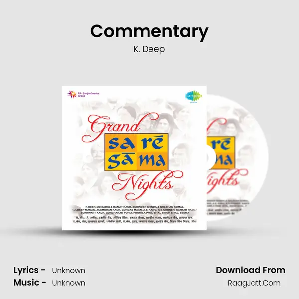 Commentary(Only) MP3 Song by K. Deep Cover