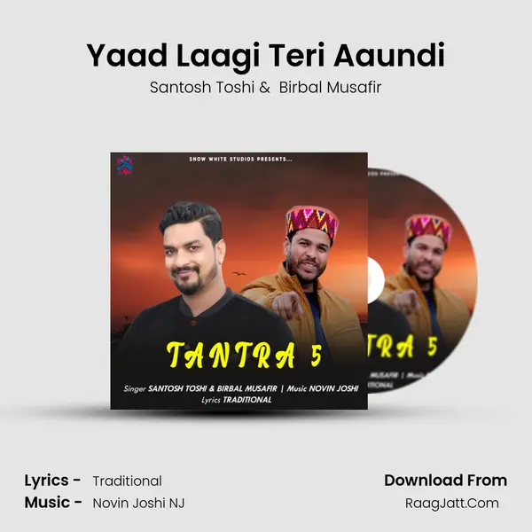Yaad Laagi Teri Aaundi MP3 Song by Santosh Toshi Cover