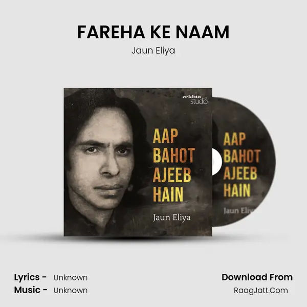 FAREHA KE NAAM MP3 Song by Jaun Eliya Cover