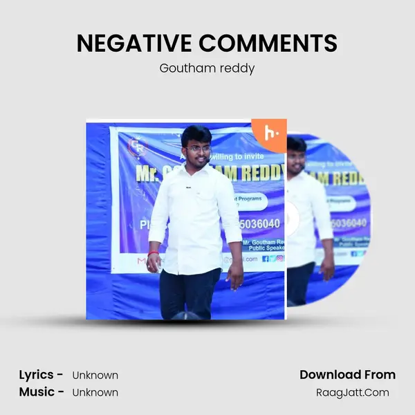 NEGATIVE COMMENTS MP3 Song by Goutham reddy Cover