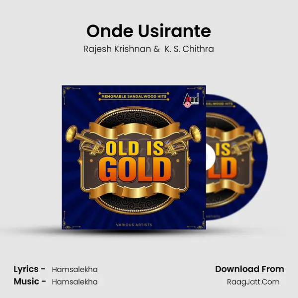 Onde Usirante MP3 Song by Rajesh Krishnan Cover