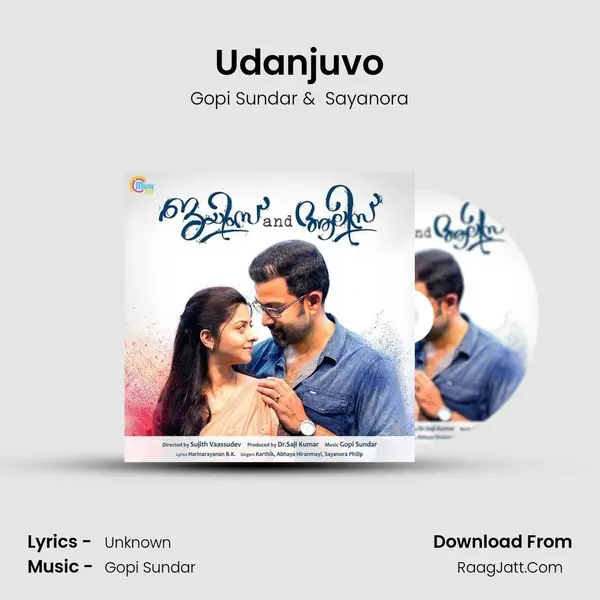 Udanjuvo MP3 Song by Gopi Sundar Cover