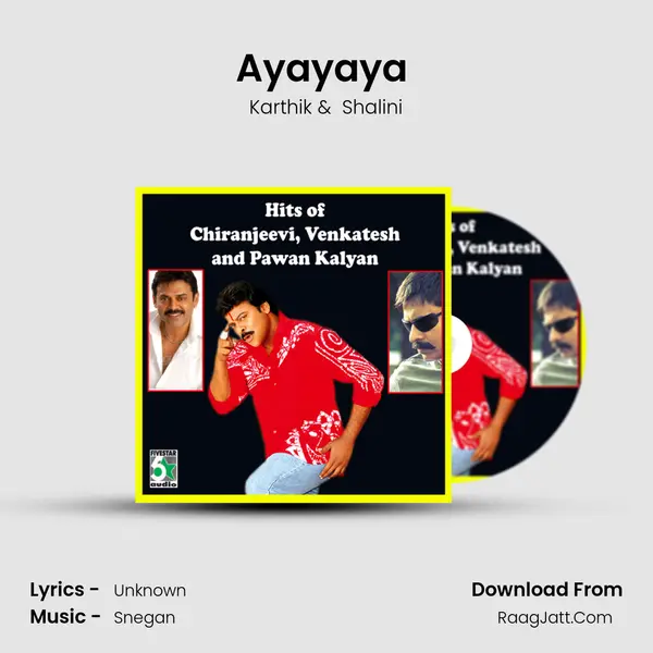Ayayaya (From Indran) MP3 Song by Karthik Cover