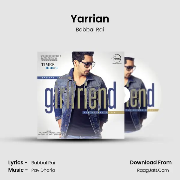 Yarrian MP3 Song by Babbal Rai Cover