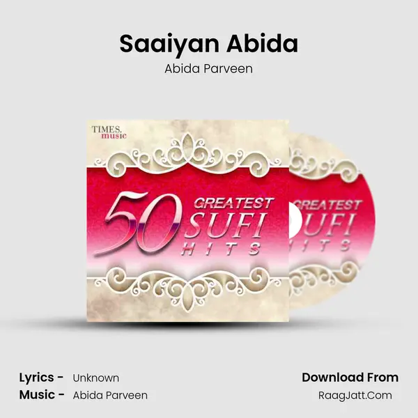 Saaiyan Abida MP3 Song by Abida Parveen Cover