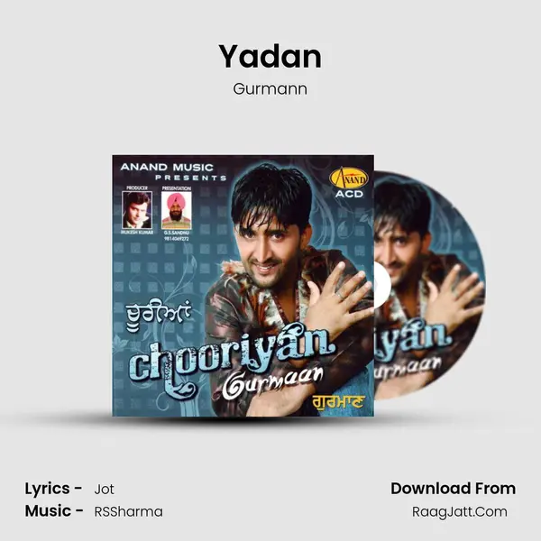 Yadan MP3 Song by Gurmann Cover