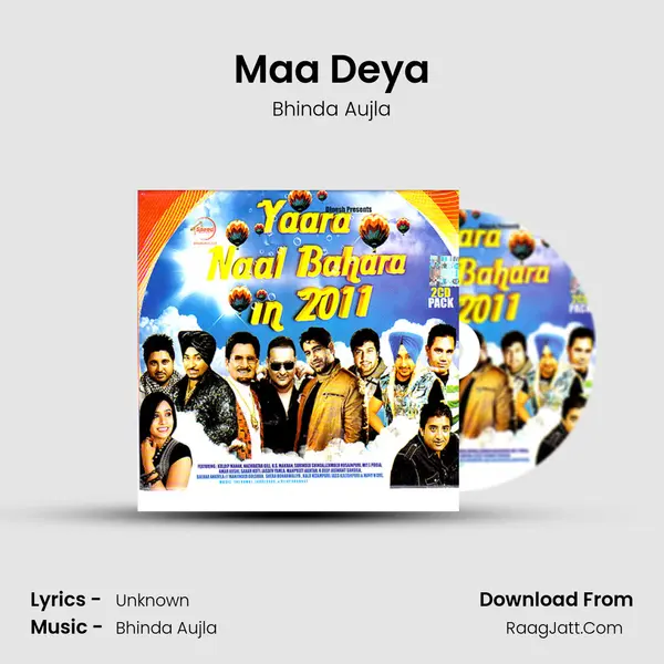Maa Deya MP3 Song by Bhinda Aujla Cover