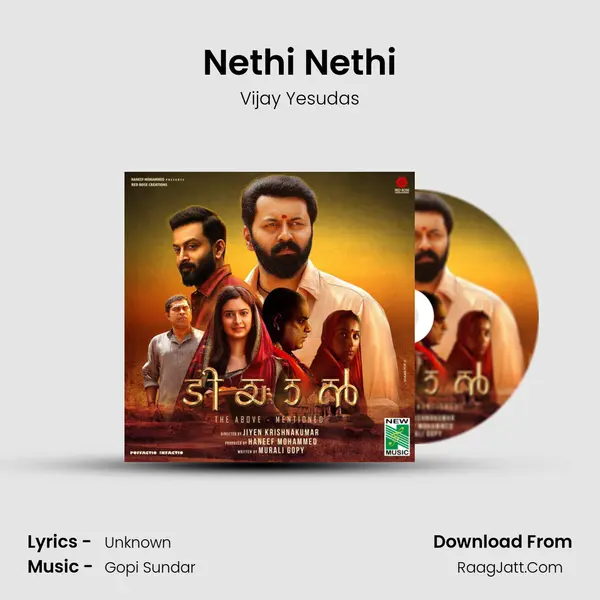 Nethi Nethi MP3 Song by Vijay Yesudas Cover