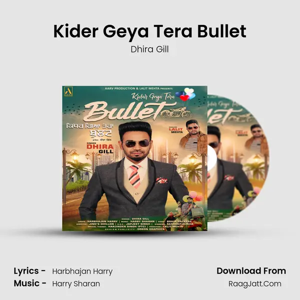 Kider Geya Tera Bullet MP3 Song by Dhira Gill Cover