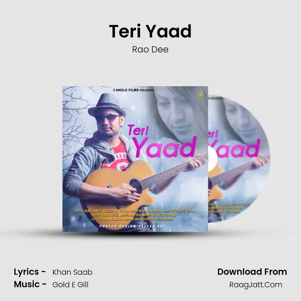 Teri Yaad MP3 Song by Rao Dee Cover